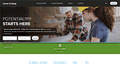 Desktop Screenshot of beta.careercruising.com